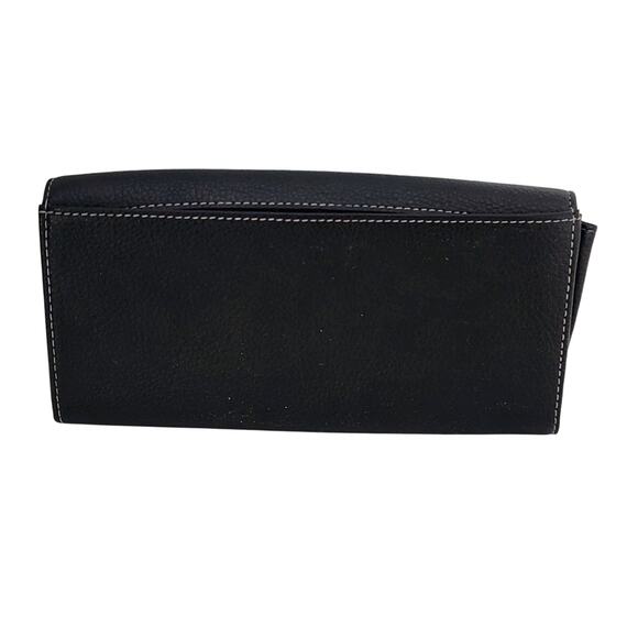 Salvatore Ferragamo Black Pebbled Leather Wallet Italy Read Description - Picture 2 of 10